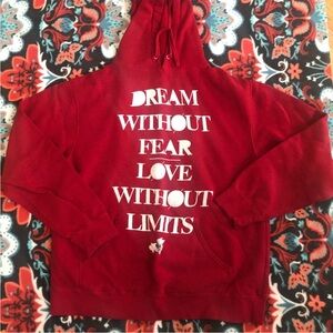 ISO DREAM WITHOUT FEAR LOVE WITHOUT LIMITS SHIRT OR HOODIE